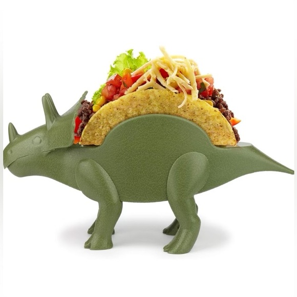 Triceratops dinosaur Double taco holder. 2 Pack new inbox. - Picture 1 of 4